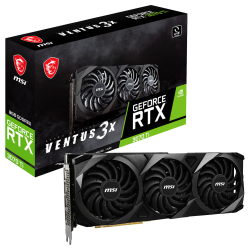 MSI GeForce RTX 3070 Ti VENTUS 3X 8G LHR MSI GeForce RTX 3070 Ti VENTUS 3X 8G