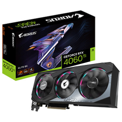 Gigabyte AORUS GeForce RTX 4060 Ti ELITE 8G Gigabyte AORUS GeForce RTX 4060 Ti ELITE 8G