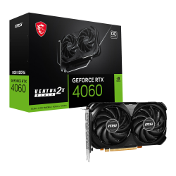 MSI GeForce RTX 4060 VENTUS 2X BLACK 8G OC MSI GeForce RTX 4060 VENTUS 2X BLACK 8G OC