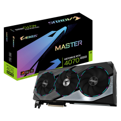 Gigabyte AORUS GeForce RTX 4070 SUPER MASTER 12G Gigabyte AORUS GeForce RTX 4070 SUPER MASTER 12G