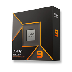 Processeur 12-Core 24-Threads socket AM5 GameCache 76 Mo 4 nm TDP 120W (version boîte sans ventilateur - garantie constructeur 3 ans) AMD Ryzen 9 9900X (4.4 GHz / 5.6 GHz)