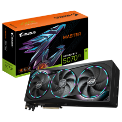 Gigabyte AORUS GeForce RTX 5070 Ti MASTER 16G Gigabyte AORUS GeForce RTX 5070 Ti MASTER 16G