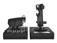 Logitech X56 H.O.T.A.S. - Joystick et accélérateur - filaire - pour PC 945-000059
