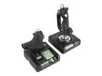 Logitech X52 Professional H.O.T.A.S. - Joystick et accélérateur - filaire - pour PC 945-000003