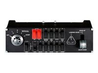 Logitech Flight Switch Panel - Panneau d'instruments de simulateur de vol - filaire - pour PC 945-000012