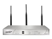 Dell SonicWALL NSA 250M Wireless-N - Dispositif de sécurité - avec 2 ans de SonicWALL Comprehensive Gateway Security Suite - 5 ports - 10Mb LAN, 100Mb LAN, GigE - 802.11a/b/g/n - Bande double - 1U - SonicWALL Secure Upgrade Plus Program 01-SSC-4955