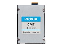 KIOXIA CM7-V Series KCM71VJE12T8 - SSD - Enterprise, Mixed Use - 12800 Go - interne - E3.S - PCI Express 5.0 (NVMe) KCM71VJE12T8