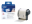 Brother DK44205 - Adhésif amovible - blanc - Rouleau (6,2 cm x 30,5 m) 1 rouleau(x) étiquettes - pour Brother QL-1050, 1060, 500, 550, 560, 570, 580, 650, 700, 710, 720