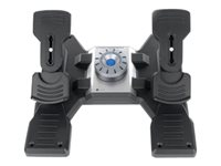 Logitech Flight Rudder Pedals - Pédales - filaire - pour PC 945-000005