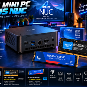 NUC CORE ULTRA 3  16 GO DDR 5 SSD 1 TO WIN 11