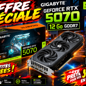 GIGABYTE RTX 5070 WINDFORCE 12GO DDR 7